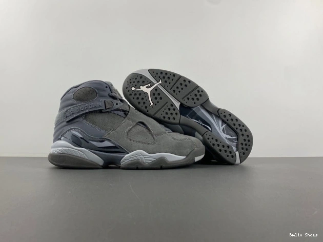 Bmlin Shoes 305381-014 Retro Jordan Grey Cool 8 0726